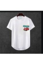 Erkek Oversize Ön Araba Baskili T-shirt Premium